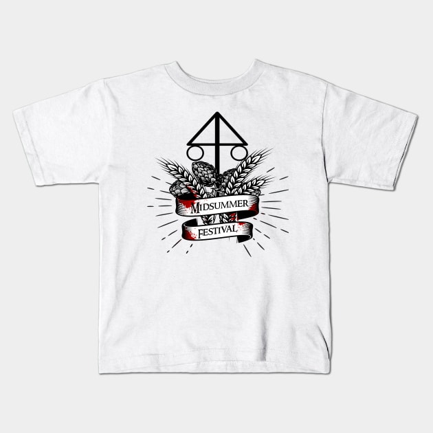 MIDSUMMER Kids T-Shirt by theanomalius_merch